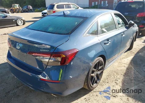 2025 Honda Civic Sport from USA, damaged, VIN 2HGFE2F53SH585246